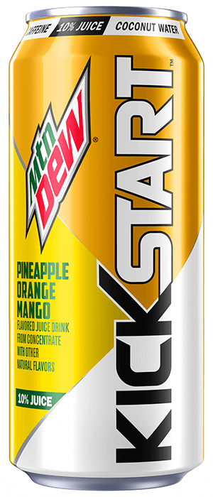 Mtn Dew Kickstart - Pineapple Orange Mango