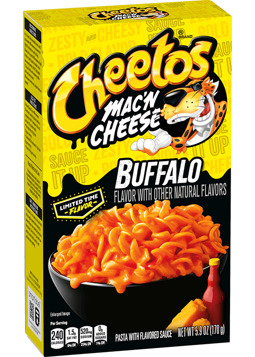 Cheetos Mac'n Cheese Pasta With Flavored Sauce - Buffalo