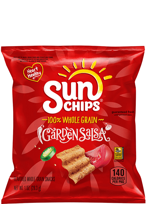 SunChips Flavored Whole Grain Snacks - Garden Salsa