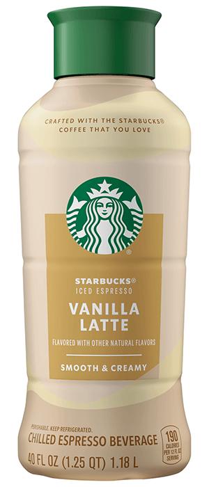 Starbucks Iced Espresso - Vanilla Latte