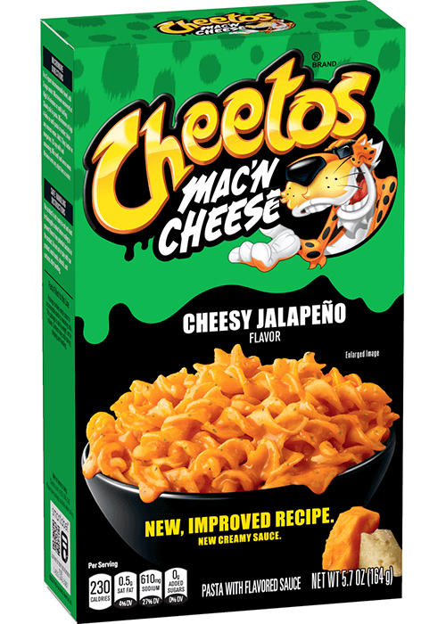 Cheetos Mac'N Cheese Pasta With Flavored Sauce - Cheesy Jalapeño Flavor