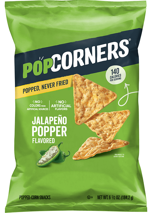 PopCorners Popped Corn Snack - Jalapeño Popper Flavored