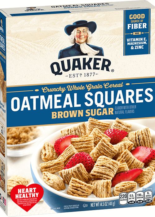 Quaker Oatmeal Squares - Brown Sugar