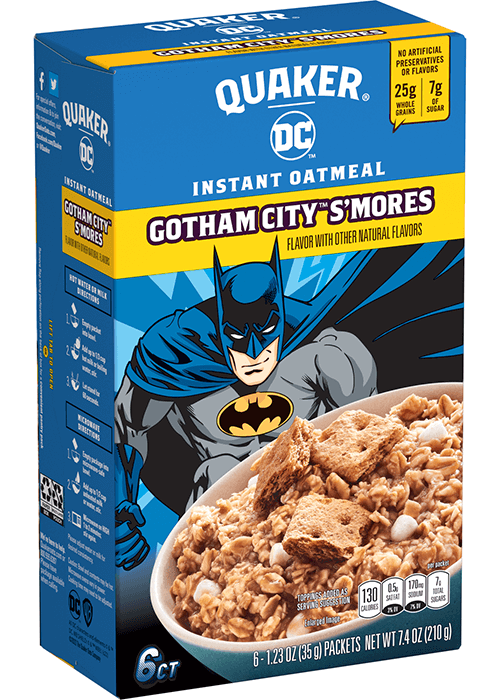 Quaker Instant Oatmeal - Gotham City S'mores