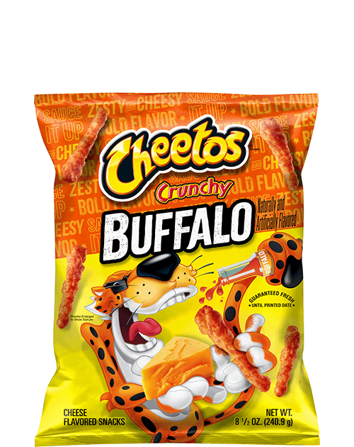 Cheetos Crunchy Cheese Flavored Snacks - Buffalo Flavored