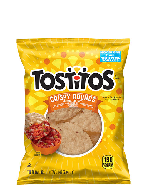 Tostitos Tortilla Chips - Crispy Rounds - Reduced Fat