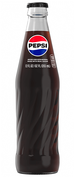 Pepsi Made With Real Sugar (glass)