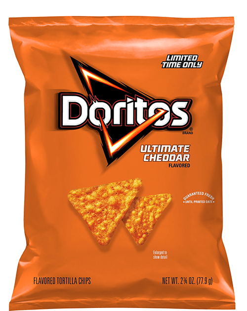 Doritos Flavored Tortilla Chips - Ultimate Cheddar