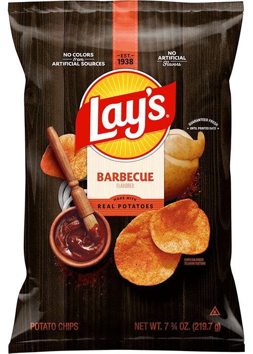 Lay's Potato Chips - Barbecue Flavored