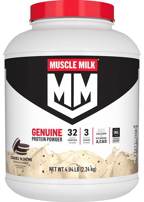 Muscle Milk Genuine Protein Powder - Cookies 'N Crème