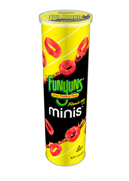Funyuns Onion Flavored Rings - Minis - Flamin' Hot Flavored