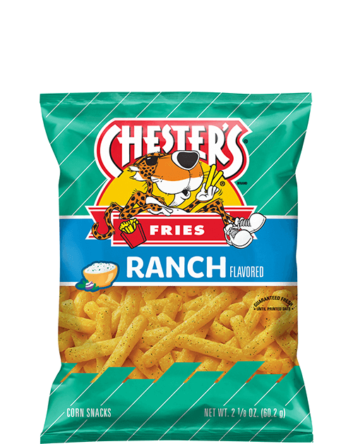 Chester's Fries Corn Snacks - Ranch Flavored