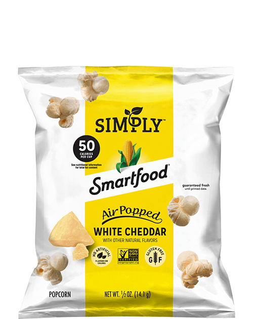 Simply Smartfood Popcorn - White Cheddar