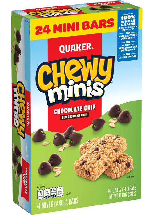 Quaker Chewy Mini Granola Bars - Chocolate Chip