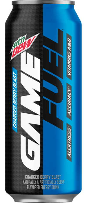 Mtn Dew Game Fuel Charged Berry Blast