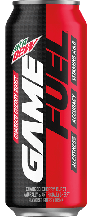 Mtn Dew Game Fuel Charged Cherry Burst