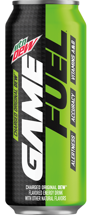 Mtn Dew Game Fuel Charged Original Dew