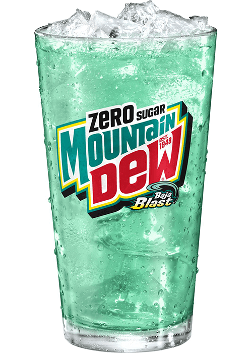 Mtn Dew Baja Blast Zero Sugar