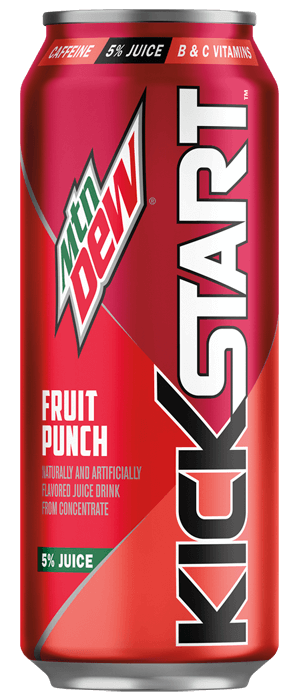 Mtn Dew Kickstart - Fruit Punch