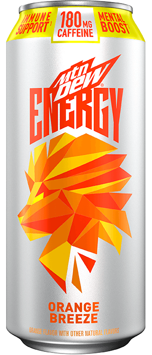 Mtn Dew Energy - Orange Breeze
