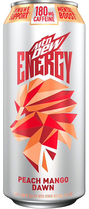 Mtn Dew Energy - Peach Mango Dawn
