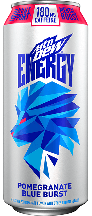 Mtn Dew Energy - Pomegranate Blue Burst