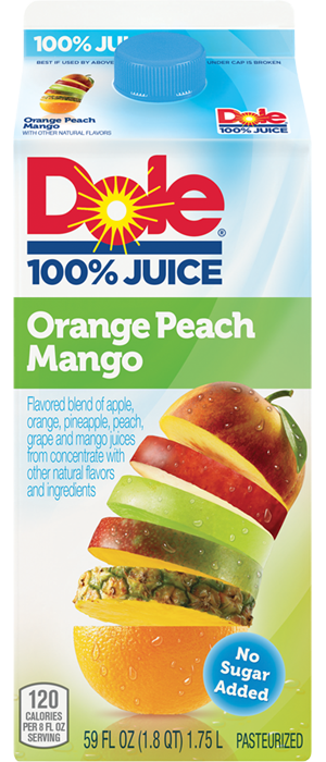 Dole 100% Juice - Orange Peach Mango