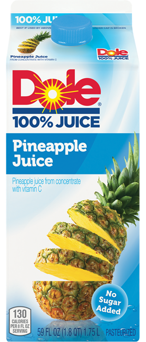 Dole 100% Juice - Pineapple Juice