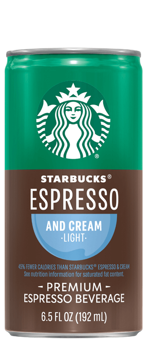 Starbucks Espresso - Espresso and Cream Light
