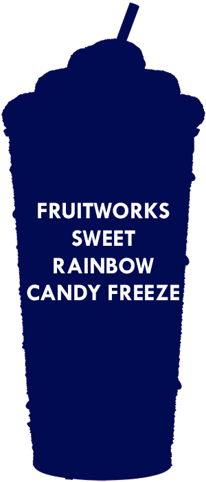 FruitWorks Sweet Rainbow Candy Freeze