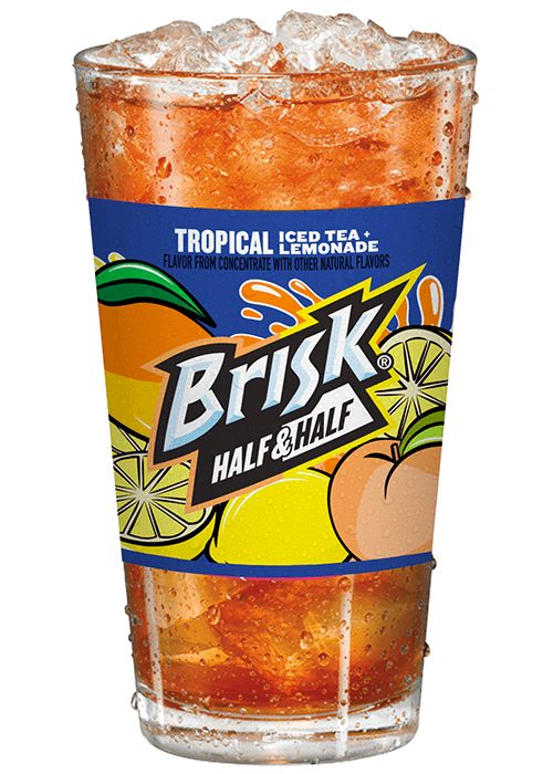 Brisk Half & Half Tropical Iced Tea + Lemonade