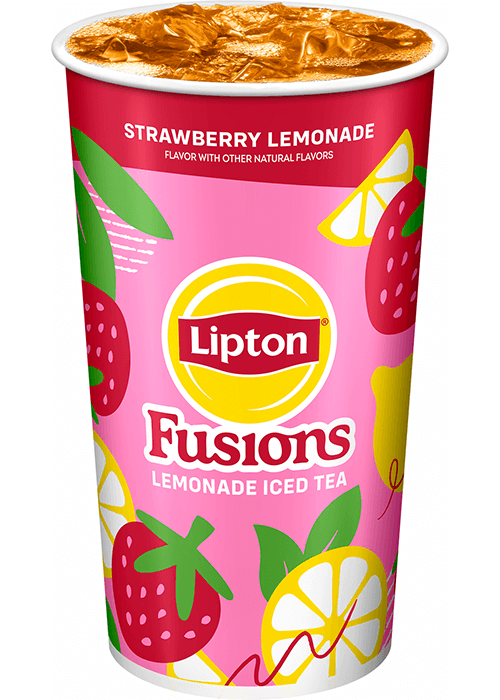 Lipton Fusions Lemonade Iced Tea - Strawberry Lemonade