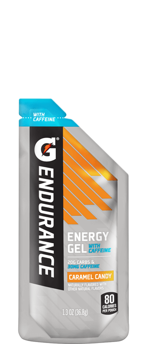 G Endurance Carb Energy Gel with Caffeine - Caramel Candy