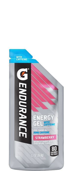 G Endurance Carb Energy Gel with Caffeine - Strawberry