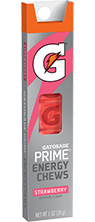 Gatorade Prime Energy Chews - Strawberry