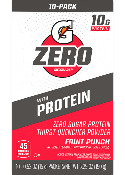 Gatorade Zero Powder with Protein - Fruit Punch