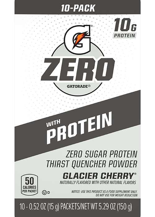 Gatorade Zero Powder with Protein - Glacier Cherry