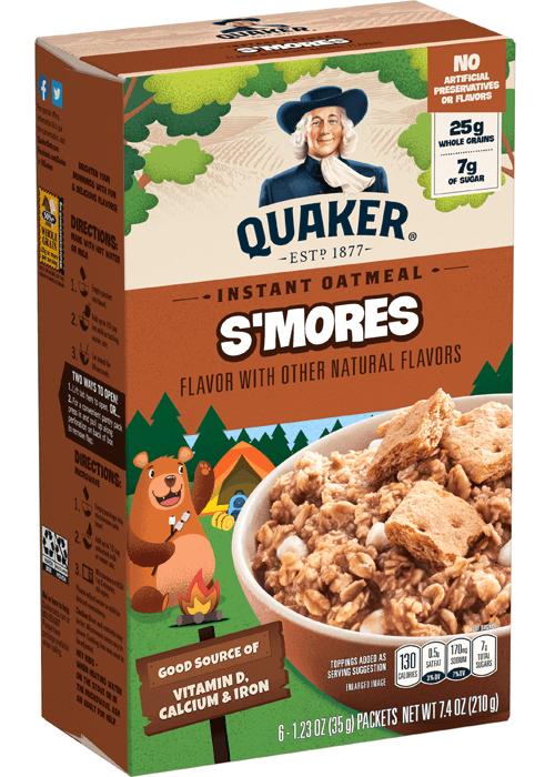 Quaker Instant Oatmeal - S'mores