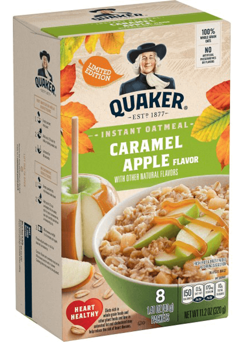Quaker Instant Oatmeal - Caramel Apple