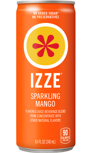 IZZE Sparkling Juice Beverage - Mango