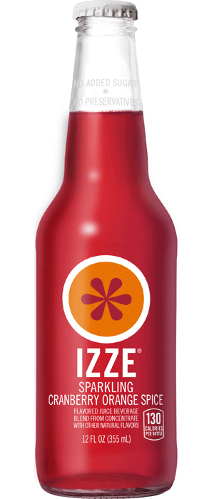 IZZE Sparkling Juice Beverage - Cranberry Orange Spice