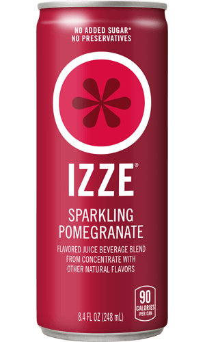 IZZE Sparkling Juice Beverage - Pomegranate