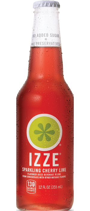 IZZE Sparkling Juice Beverage - Cherry Lime