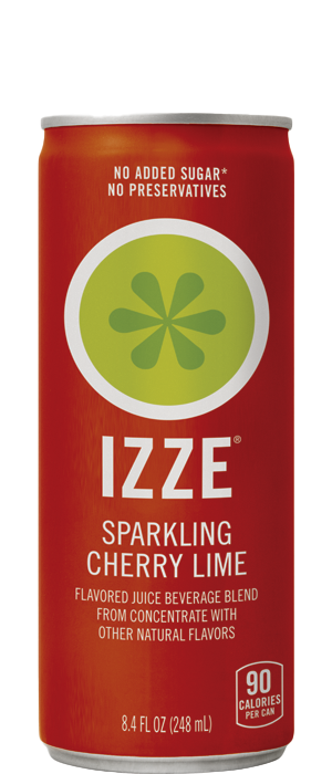 IZZE Sparkling Juice Beverage - Cherry Lime