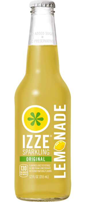 IZZE Sparkling Juice Beverage - Lemonade