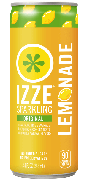 IZZE Sparkling Juice Beverage - Lemonade