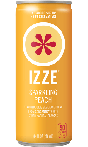 IZZE Sparkling Juice Beverage - Peach