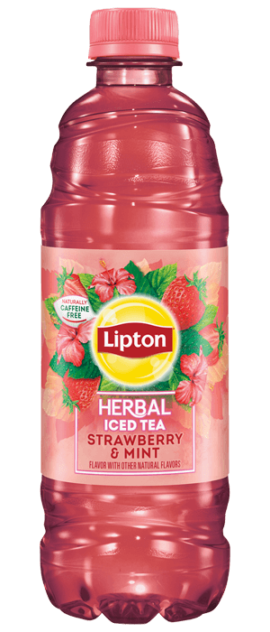 Lipton Herbal Iced Tea Strawberry & Mint