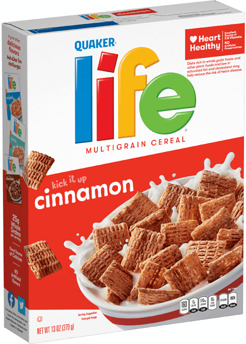 Quaker Life Multigrain Cereal - Cinnamon