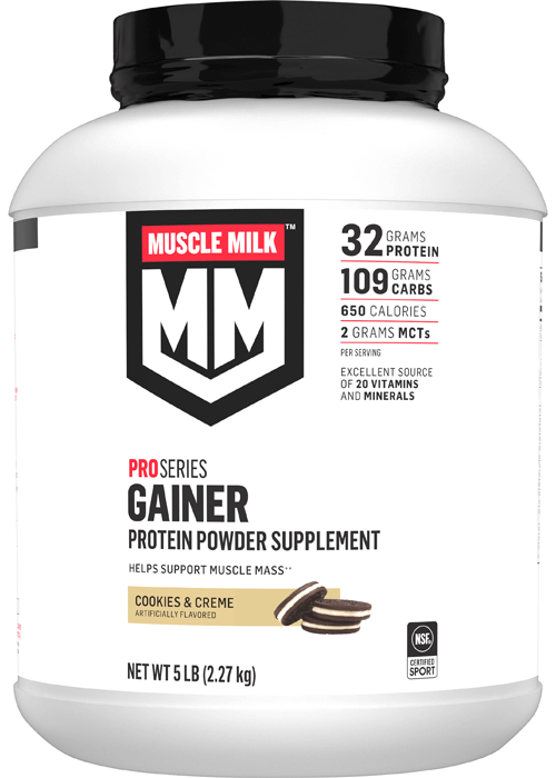 Muscle Milk Pro Series Gainer Protein Powder - Cookies 'N Crème
